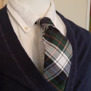 MEN'S SADDLEBRED PLAID TIE